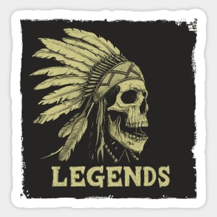 Legends Sticker